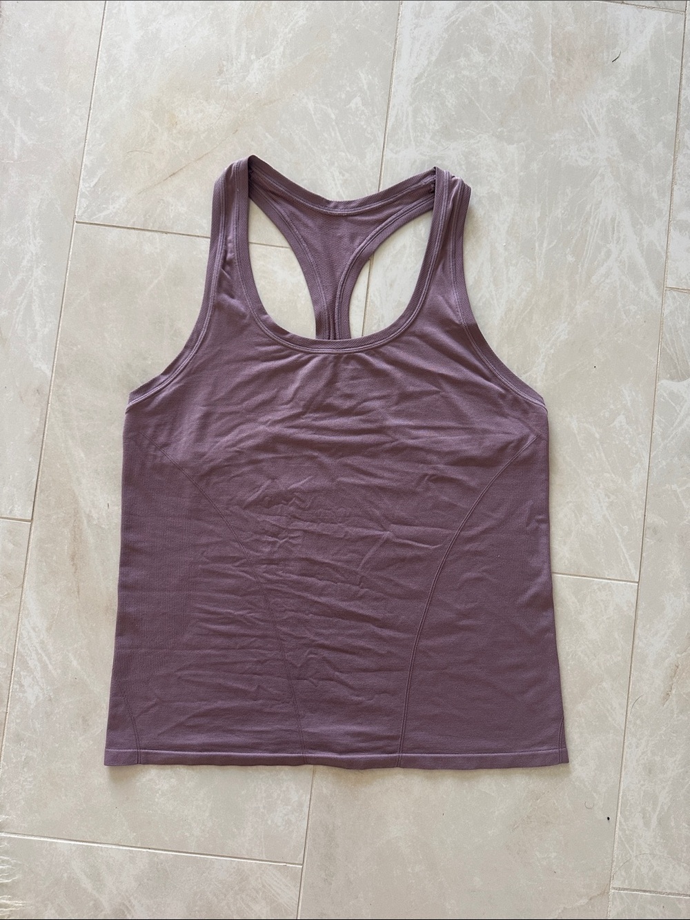 Fabletics Mauve Racerback Tank Top